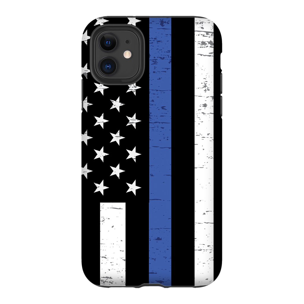 Thin Blue Line Phone Cases