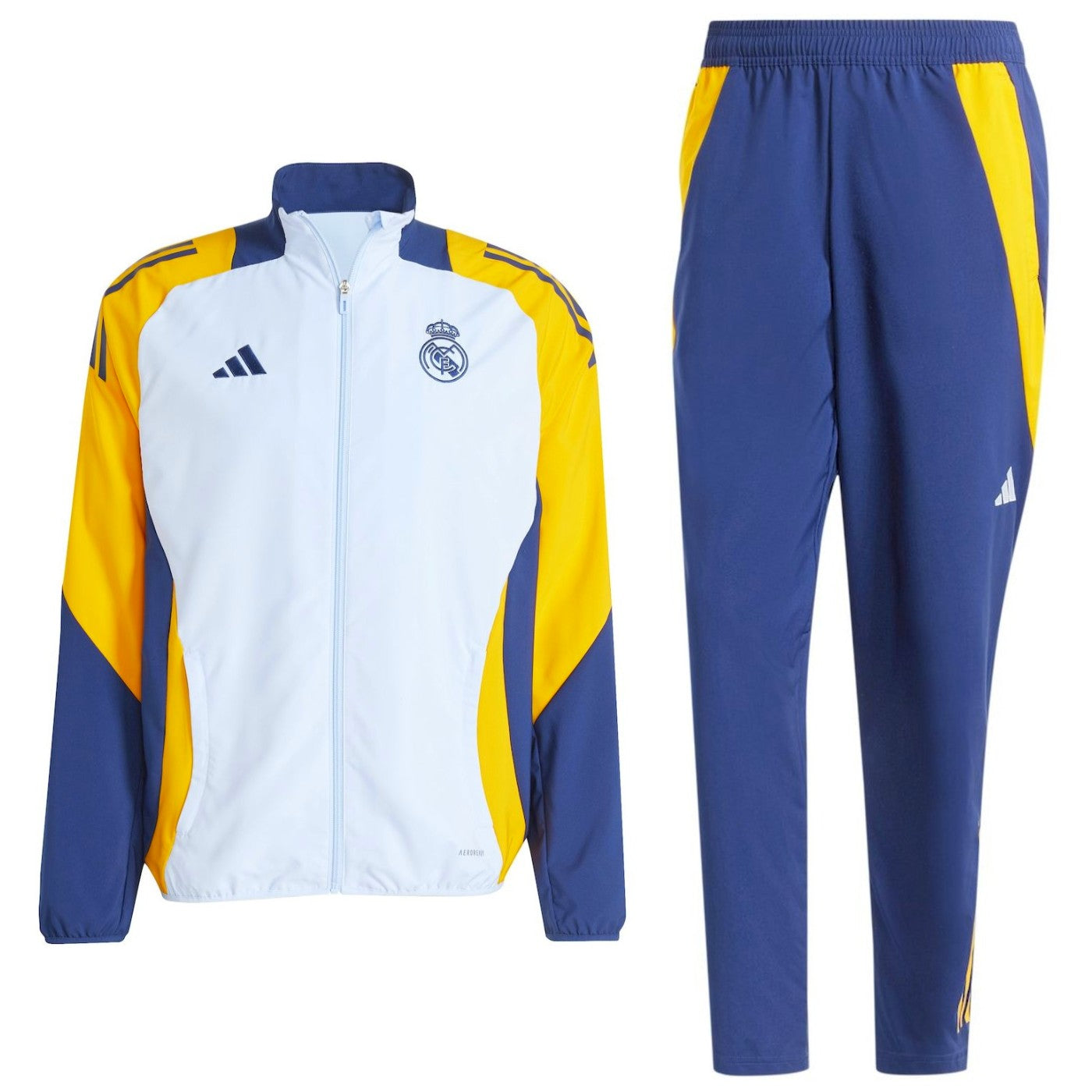 Real Madrid presentation soccer tracksuit 2024/25 - Adidas