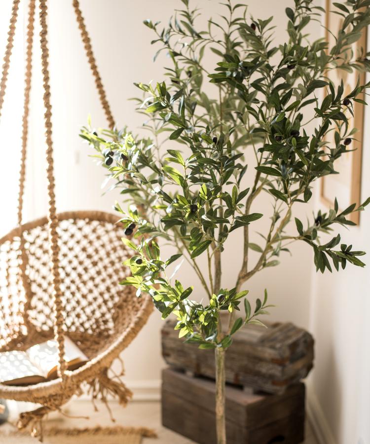 Faux Olive Tree In Pot