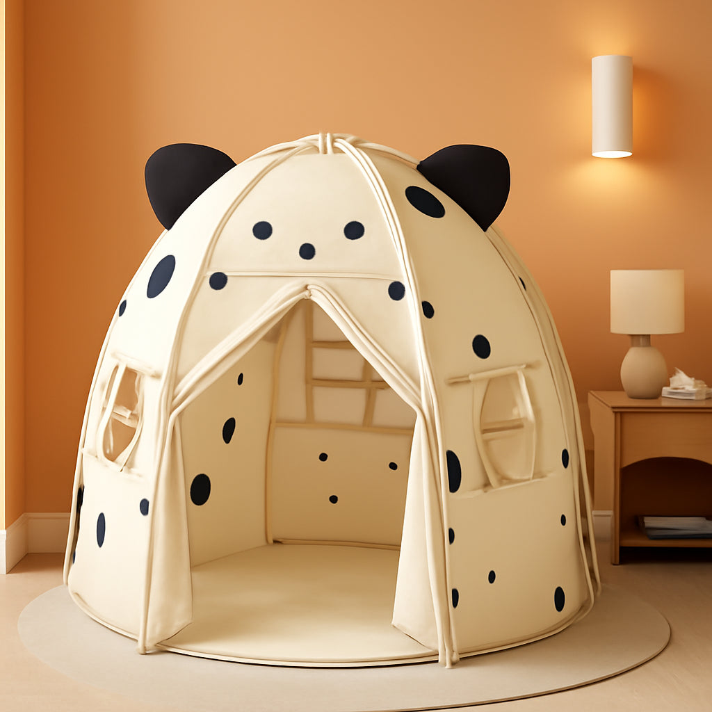 Kids Play Tent 55Inch Peach Premium Quality Indoors