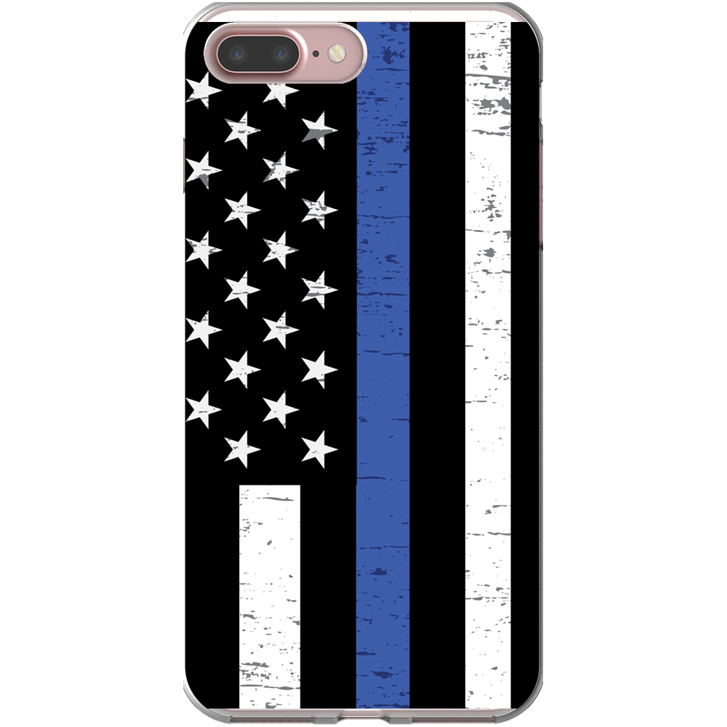 Thin Blue Line Phone Cases