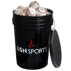 BSN SPORTS&trade; Bucket with 36 Mark 1&trade; Official League Baseballs