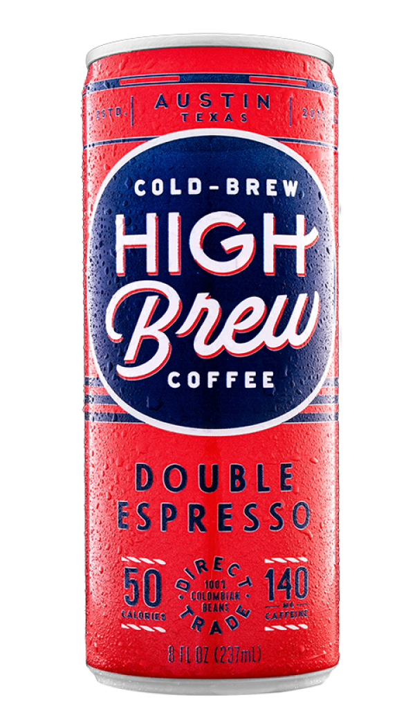 High Brew Coffee Double Espresso (12x8 OZ)