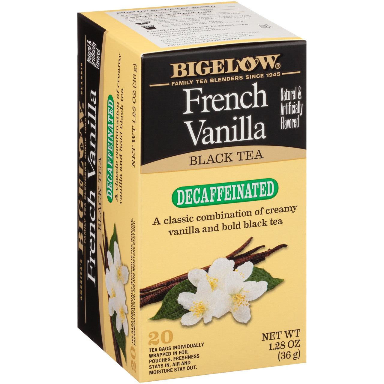 Bigelow Decaffeinated French Vanilla Tea (6x20 Bag )