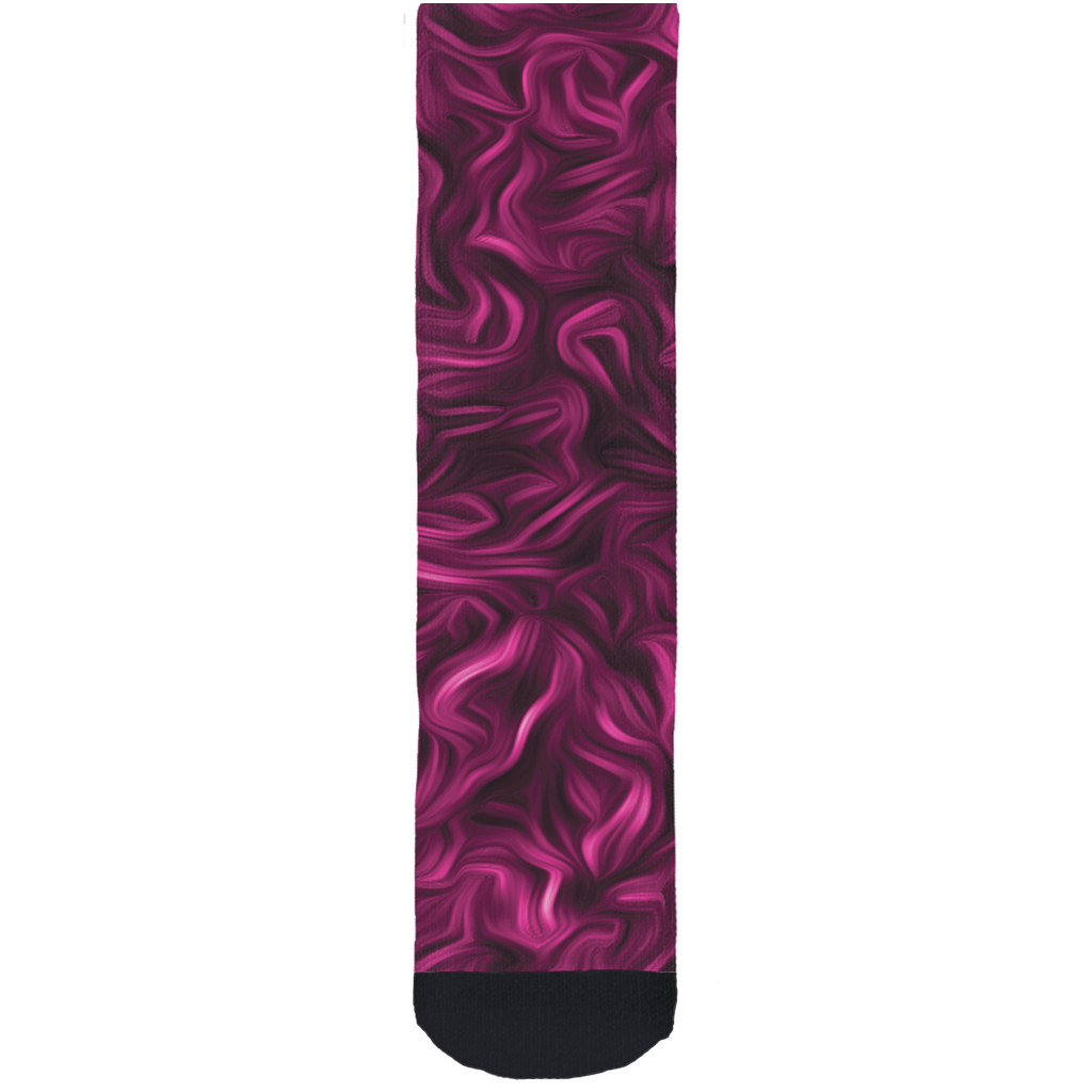 Merlot Abstract Socks