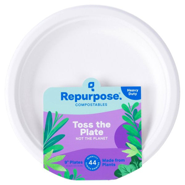 RPURP PLATES COMPST 9 IN ( 6 X 44 CT   )