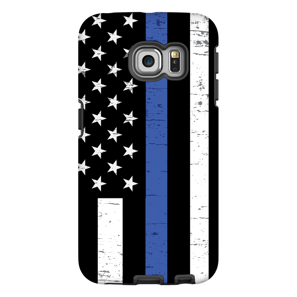 Thin Blue Line Phone Cases