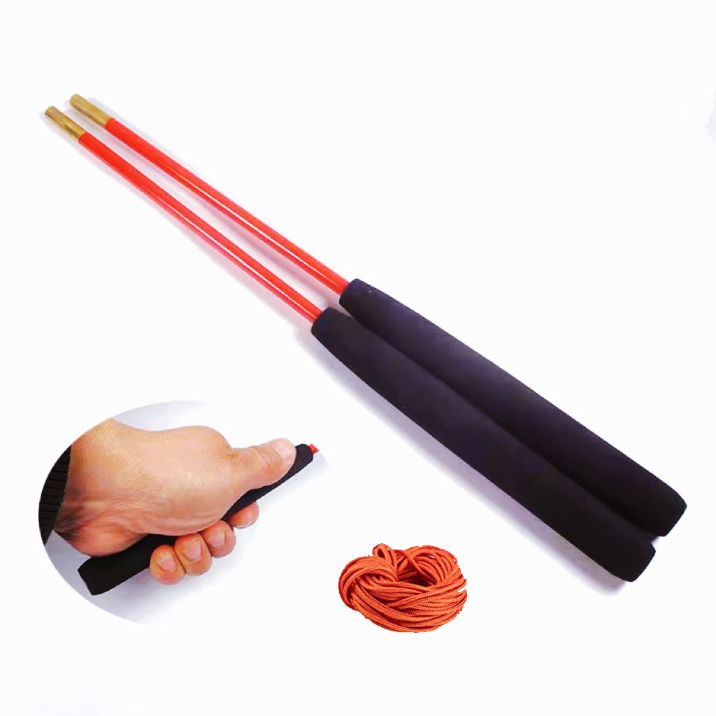 DSJUGGLING Fiberglass Diablo Sticks, Chinese Yoyo Diabolo Handsticks with Pro Slide diabolo String Set