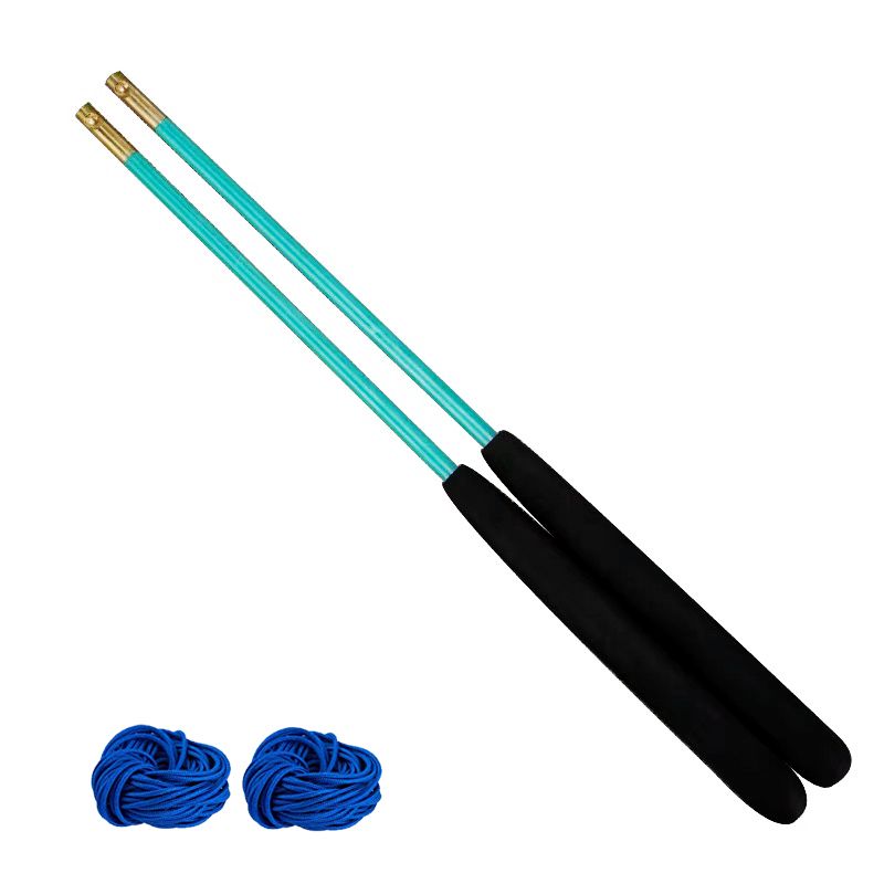 DSJUGGLING Fiberglass Diablo Sticks, Chinese Yoyo Diabolo Handsticks with Pro Slide diabolo String Set