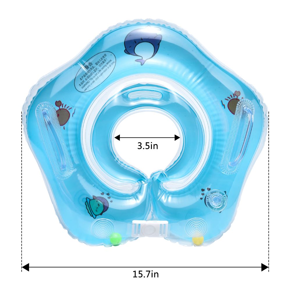 Infant Baby Neck Floats for Bathtub, Designed for Babies 2+ Months (6 - 24lbs)