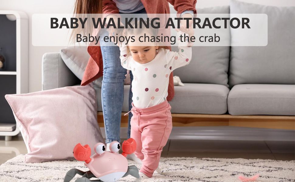 Crawling Crab Toy - Crawly Crabby Tummy Time Toys