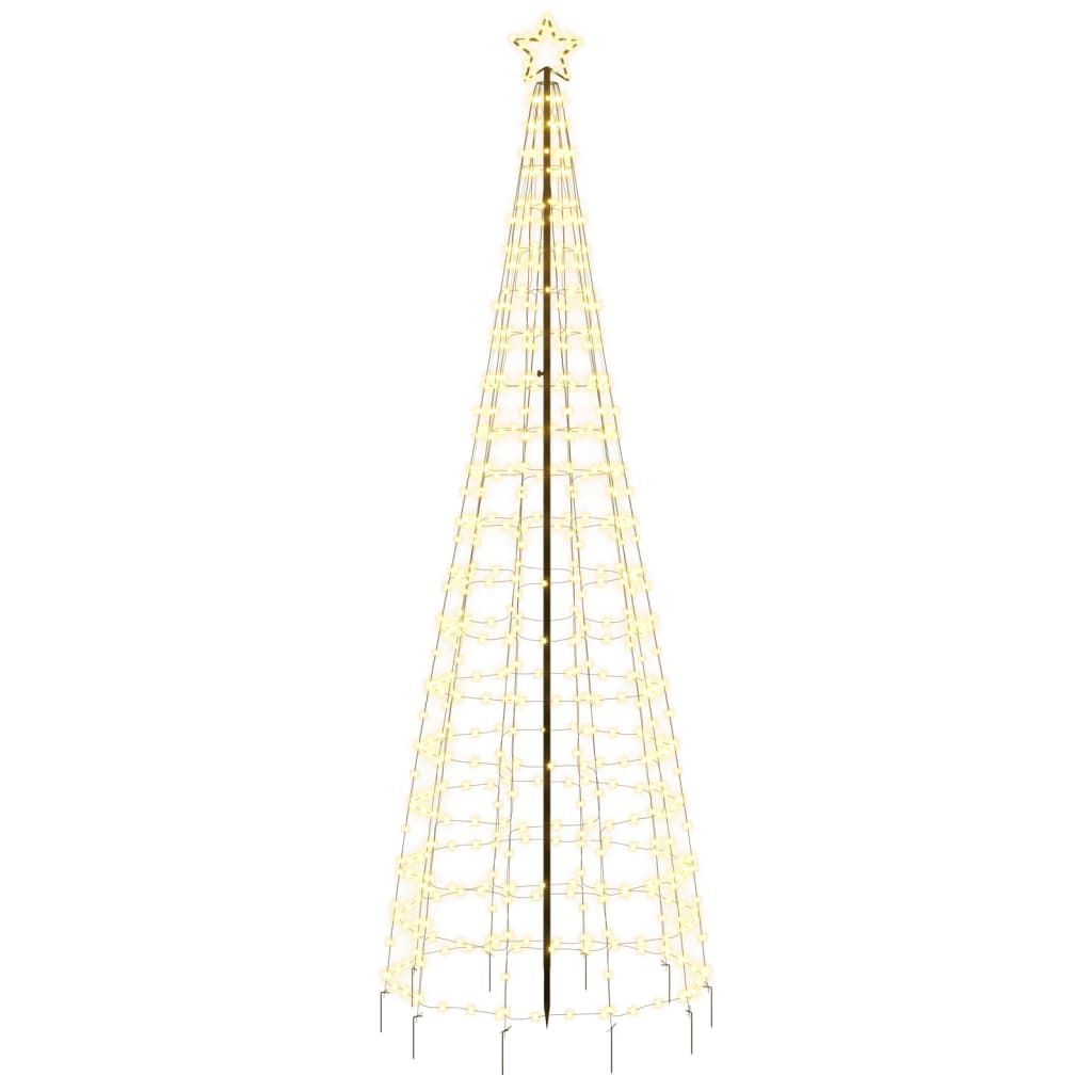 Christmas Tree Light with Spikes 570 LEDs Warm White 118.1"