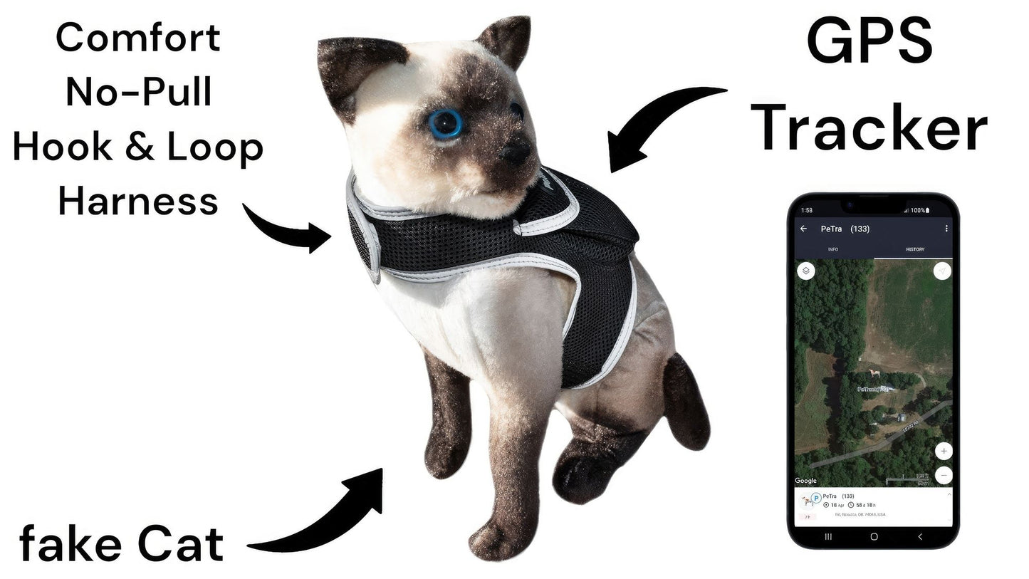 Secure Pet While At Work w/ Waterproof Mini GPS GSM Pet Collar Tracker Size:M