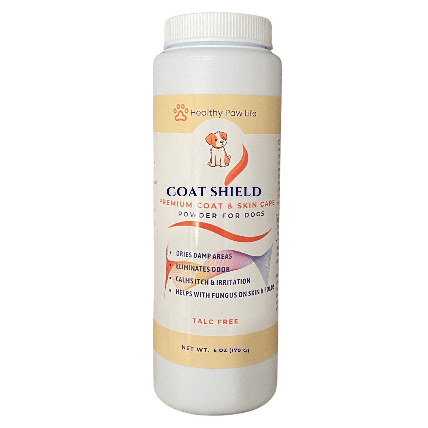 COAT SHIELD - Canine Dry Powder and Gentle Skin Cleanser for Allergies and Irritation for Dogs | Alleviate Odors and Itchiness | Holistic Remedy and Soothing Formula | Relief for Itchiness and Yeast