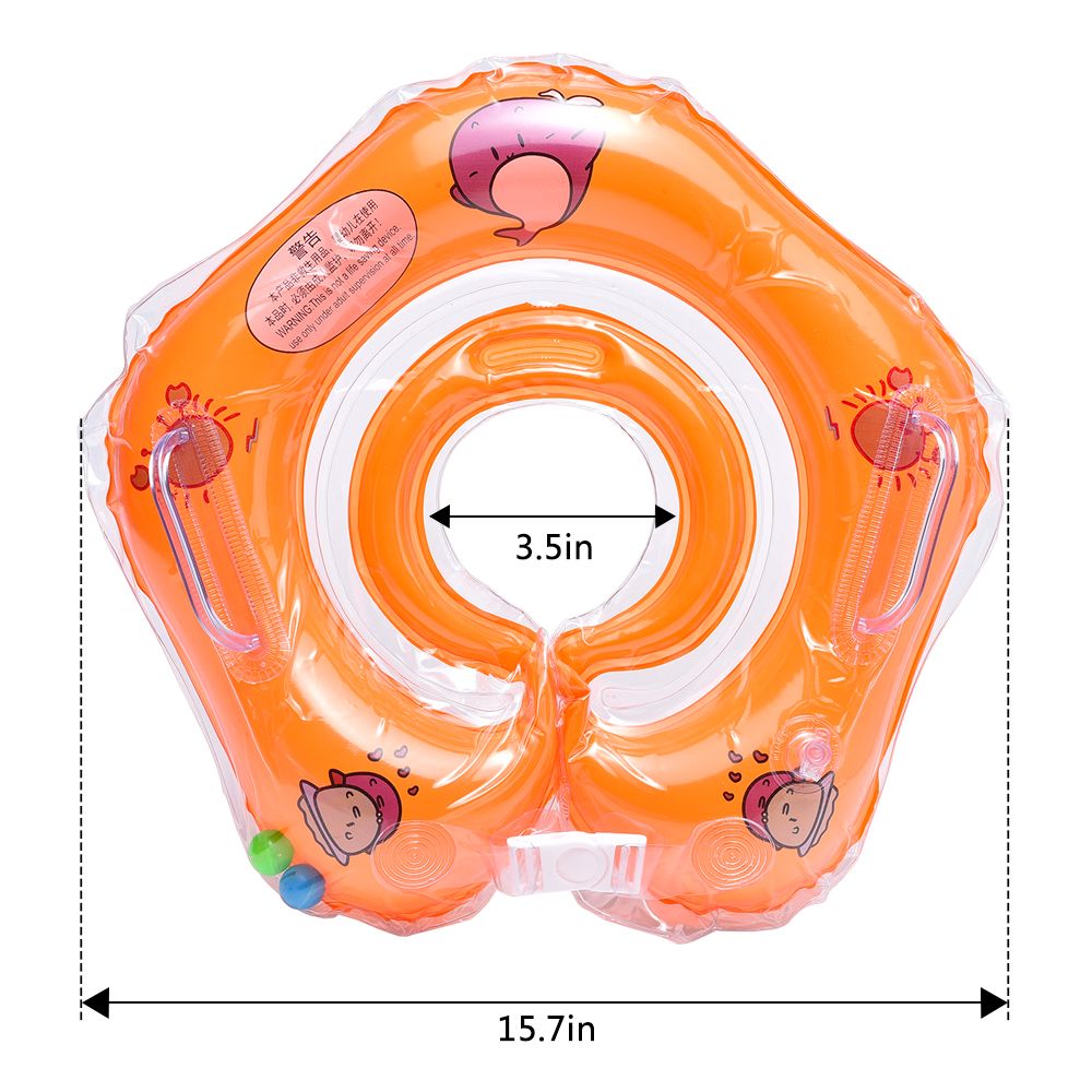 Infant Baby Neck Floats for Bathtub, Designed for Babies 2+ Months (6 - 24lbs)