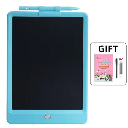 LCD Writing Tablet Doodle Board Erasable Handwriting Boards Waterproof Doodle Pad Early Educational Toys Magnetic Drawing Board for 3 4 5 6 7 8 Year Old Girls Boys with Free Gift