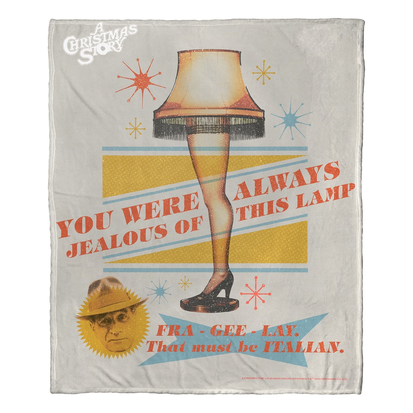 A Christmas Story Silk Touch Throw Blanket, 50" x 60", Always Jealous