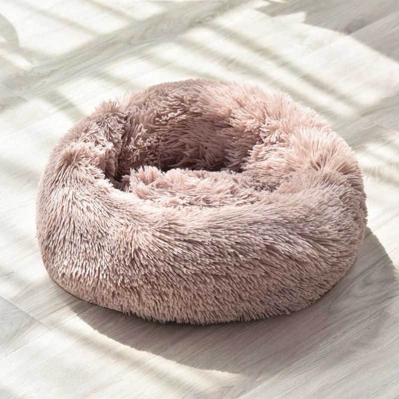 Dog Bed Super Soft Washable Long Plush Pet Kennel Deep Sleep Dog House Velvet Mats Sofa For Dog Basket Pet Cat Bed