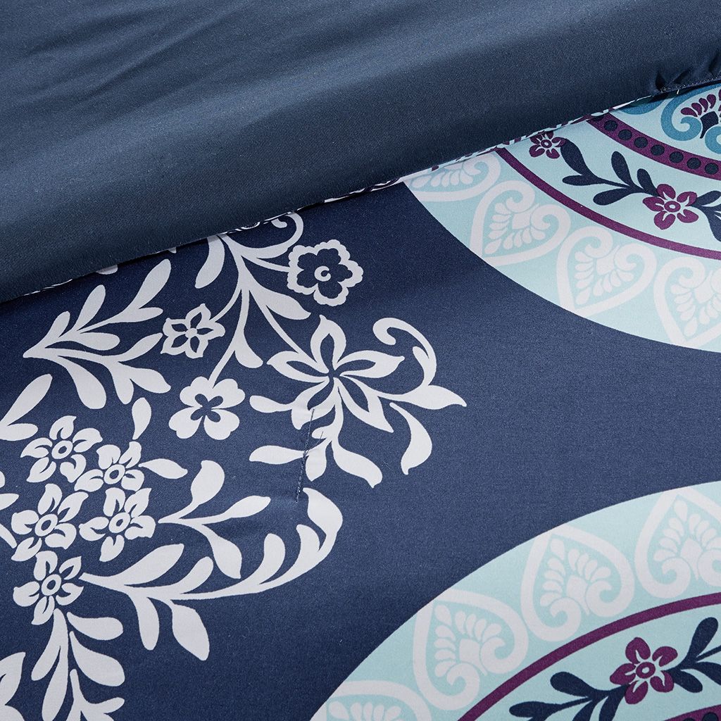 Queen Boho Comforter Set with Bed Sheets