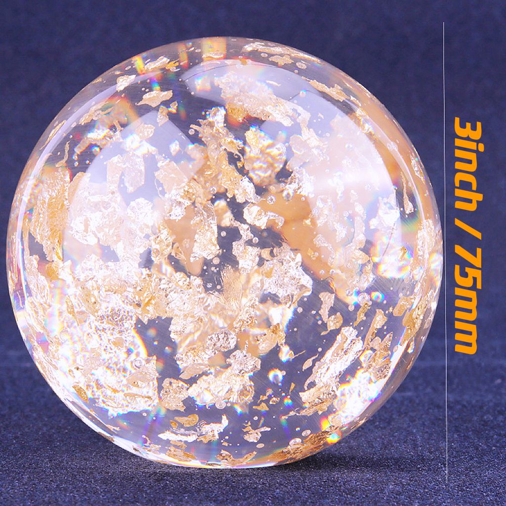 3 Inches of Acrylic Contact Juggling Ball - 75mm