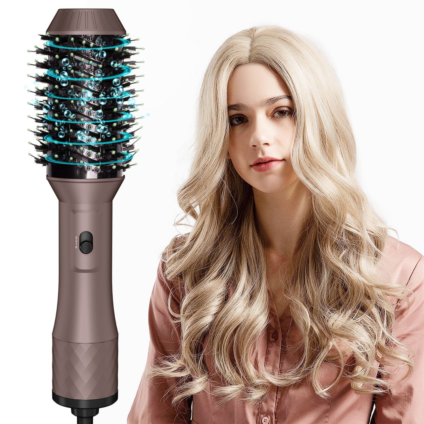 Hair Dryer Brush Blow Dryer Brush in One, 4 in 1 Hair Dryer and Styler Volumizer, Professional Hot Air Brush