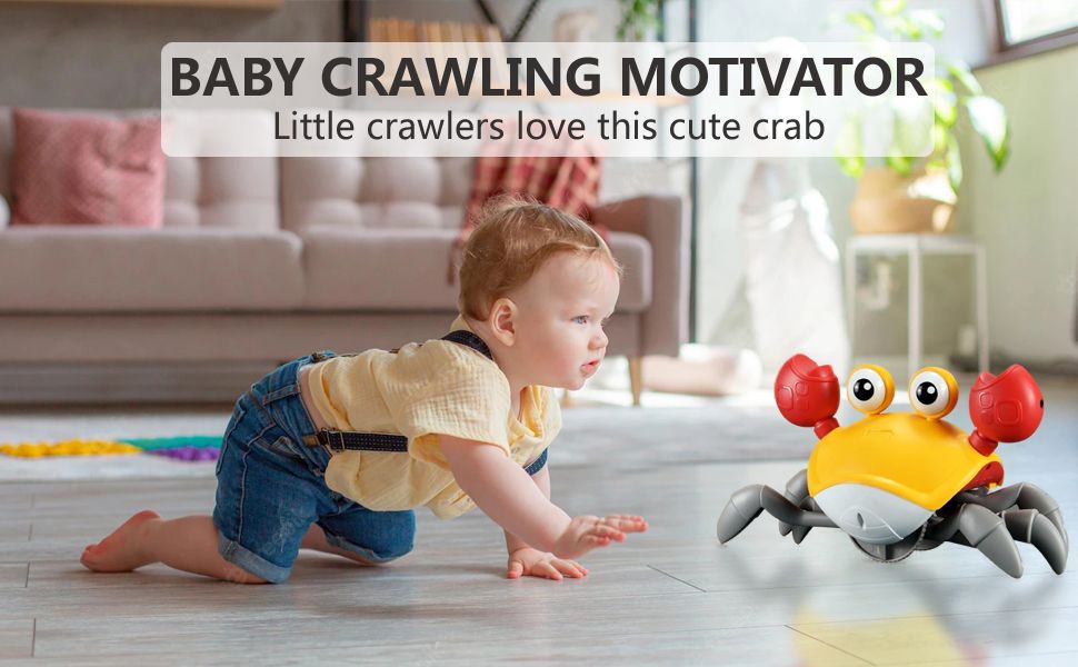 Crawling Crab Toy - Crawly Crabby Tummy Time Toys