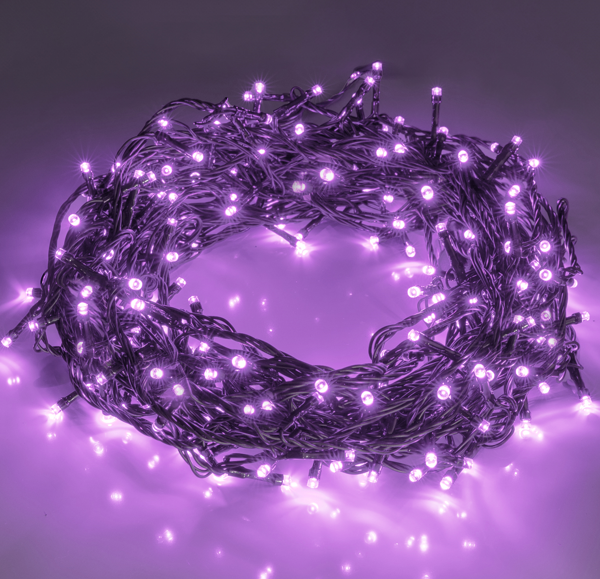 200 LED 66FT Fairy String Lights, Purple