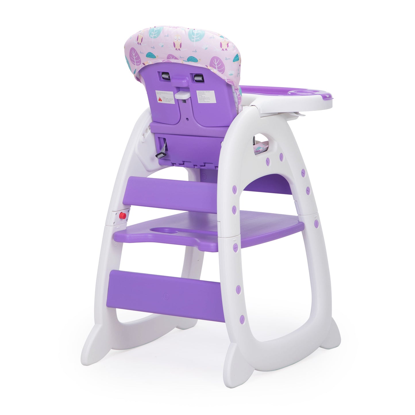 Multipurpose Adjustable Highchair,Children's dining chair for Baby Toddler Dinning Table with Feeding Tray and 5-Point Safety Buckle XH