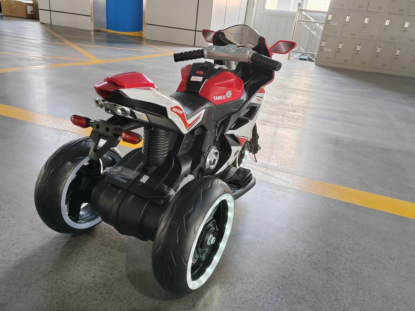 Plastic red 6V Kids Electric motorcycle/ Kids toys motorcycle/Kids electric car/electric ride on motorcycle