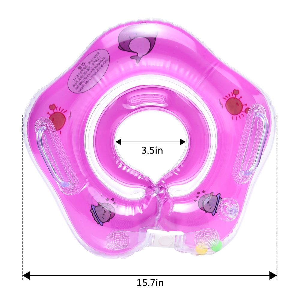 Infant Baby Neck Floats for Bathtub, Designed for Babies 2+ Months (6 - 24lbs)