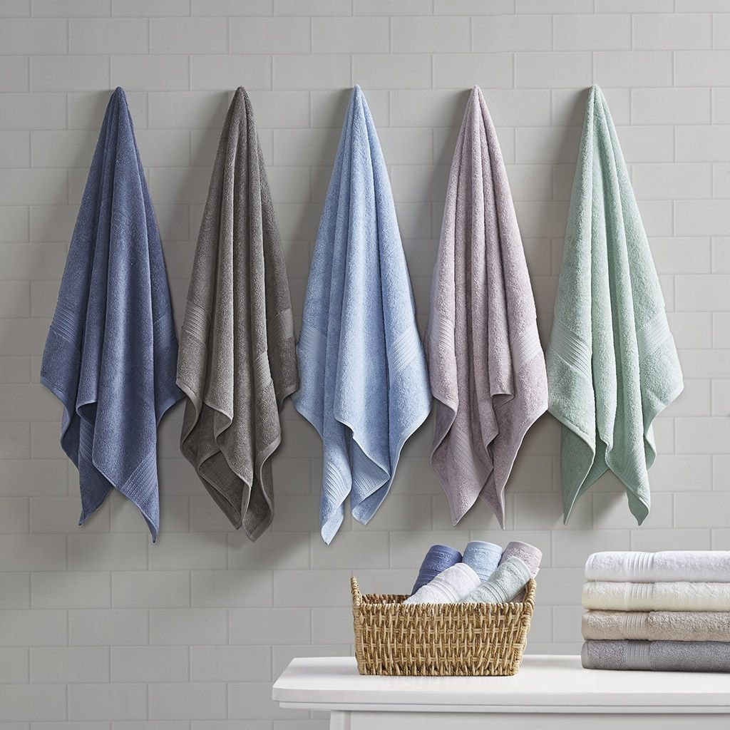 6 Piece Organic Cotton Towel Set