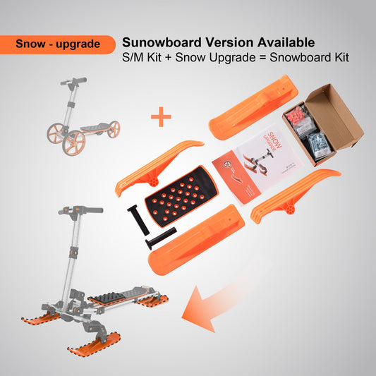 KidRock Snow upgrade package for S-kit/M-kit/L-kit/Go-kart