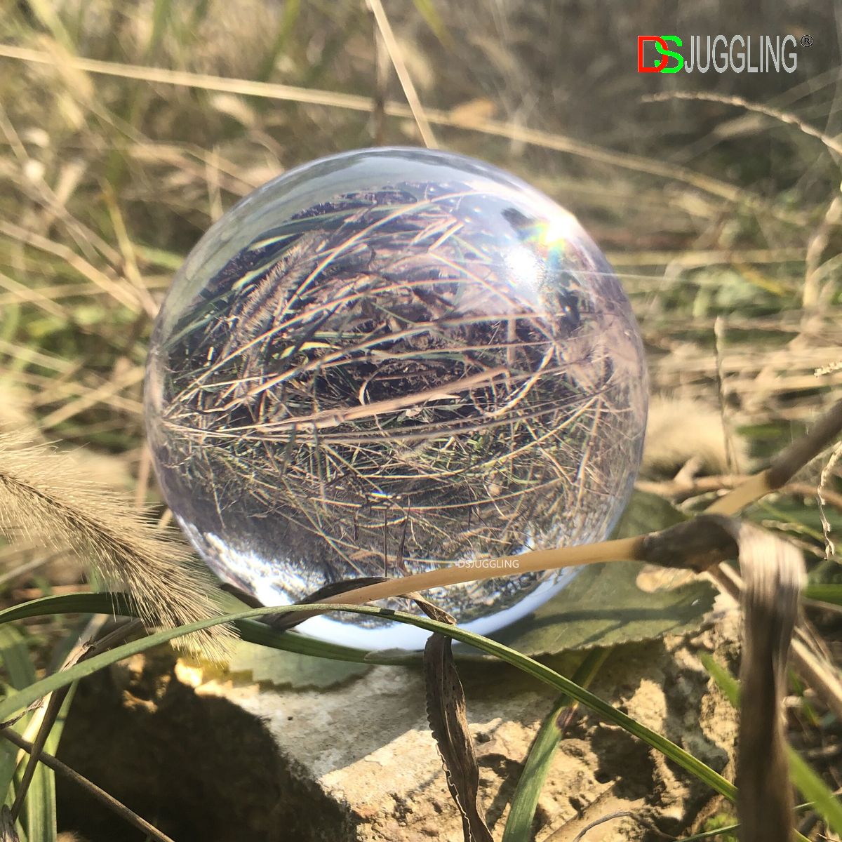 3 Inches of Acrylic Contact Juggling Ball - 75mm