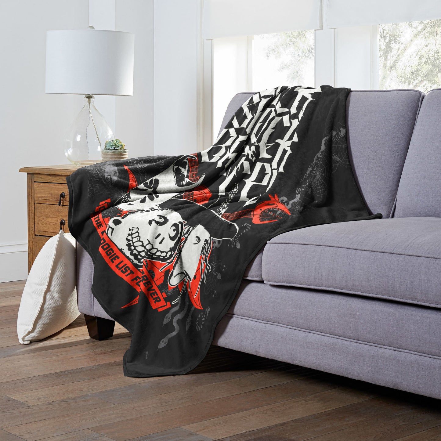 Disney / Nightmare Before Christmas, LSB Live2Nite, Silk Touch Throw Blanket, 50"x60"