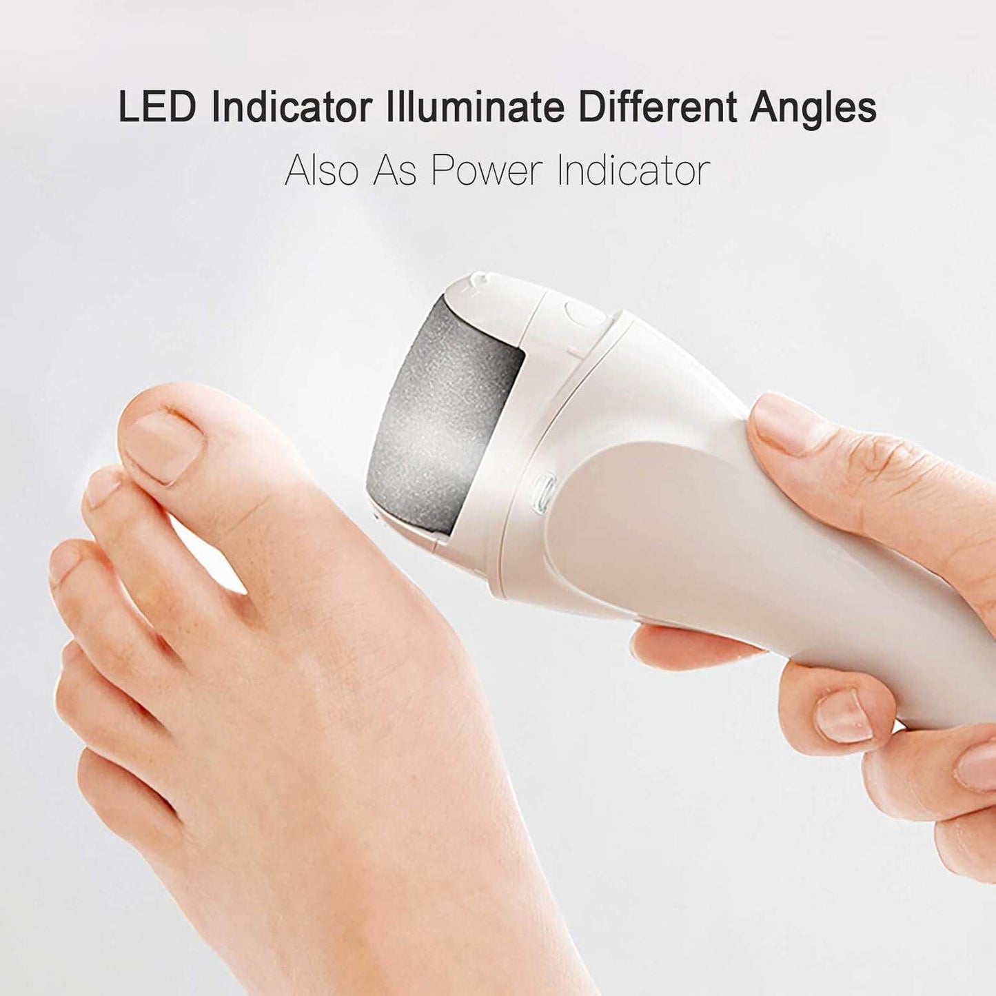 Electric Feet Callus Removers Rechargeable, Portable Electronic Foot File Pedicure Tools, Electric Callus Remover Kit, Professional Pedi Feet Care for Dead