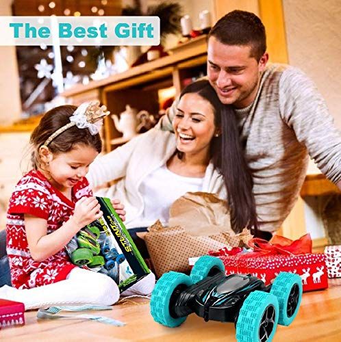 Rc Stunt Cars: Double Sided 360°Flip Rotating 4WD Race Car Toy For Outdoor & Indoor Birthday Gift