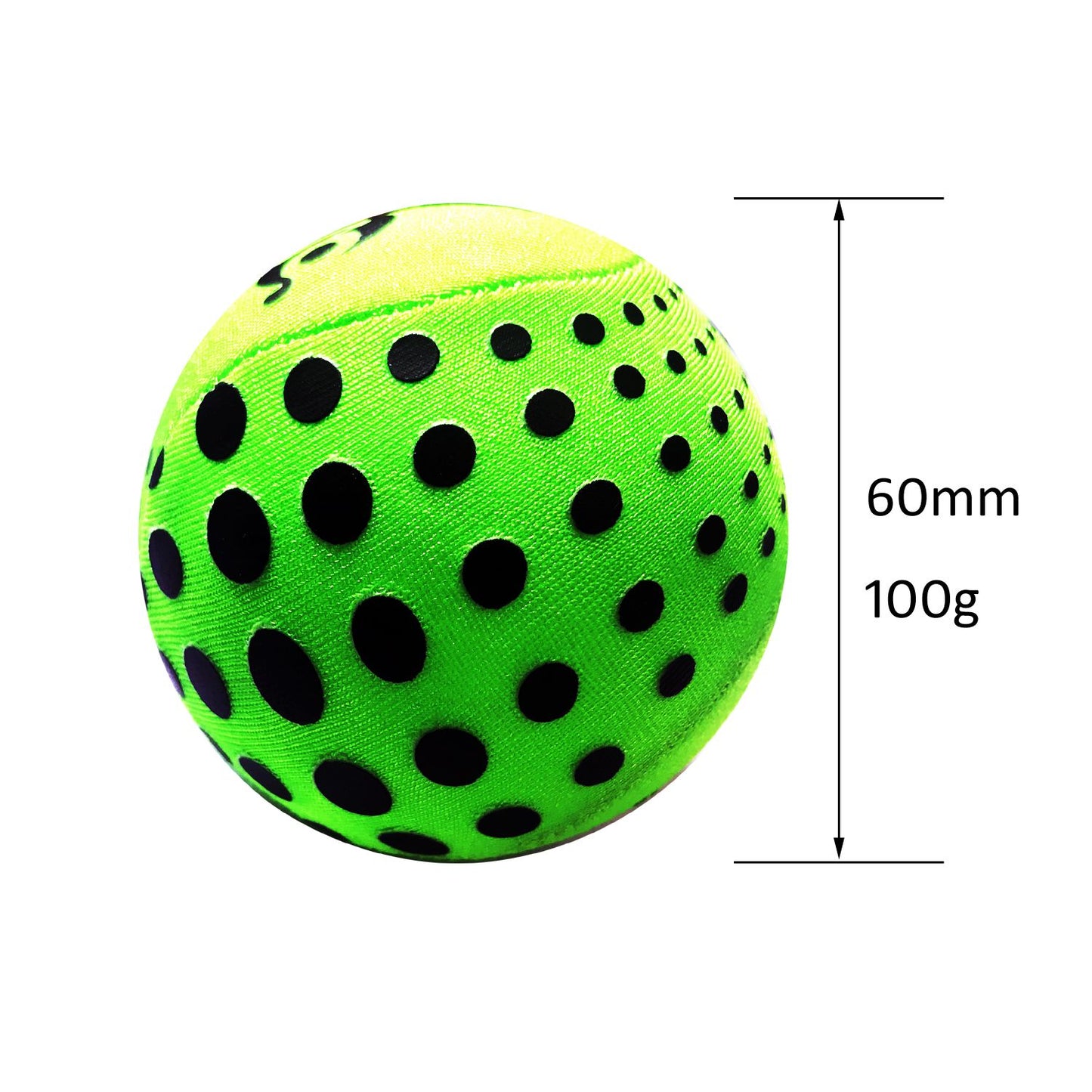 DSJUGGLING Washable Juggling Ball for Beginners, 60mm 100g Each 3in1 Multi-Function Balls Set of 3 | Water Skimming Balls Bounce On Water - Pool Ball & Beach Toys | Soft Bouncy Grip Training Ball Kit