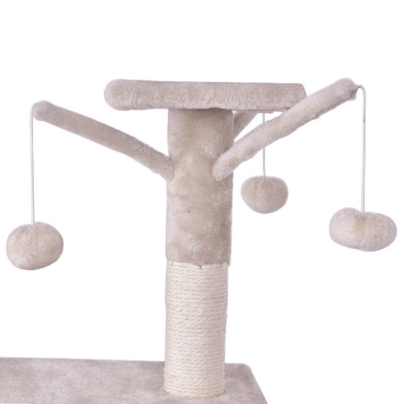 56 Inch Condo Scratching Posts Ladder Cat Play Tree