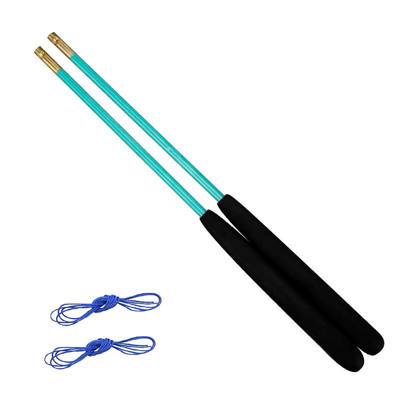 DSJUGGLING Fiberglass Diablo Sticks, Chinese Yoyo Diabolo Handsticks with Pro Slide diabolo String Set