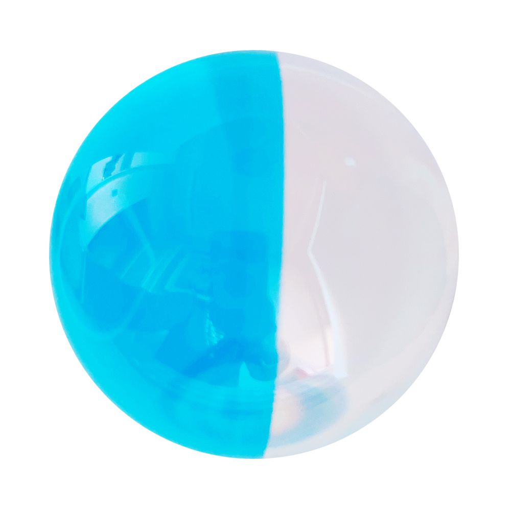 80mm Clear Acrylic Contact Juggling Ball for Beginners & single ball tricks - 3.15"