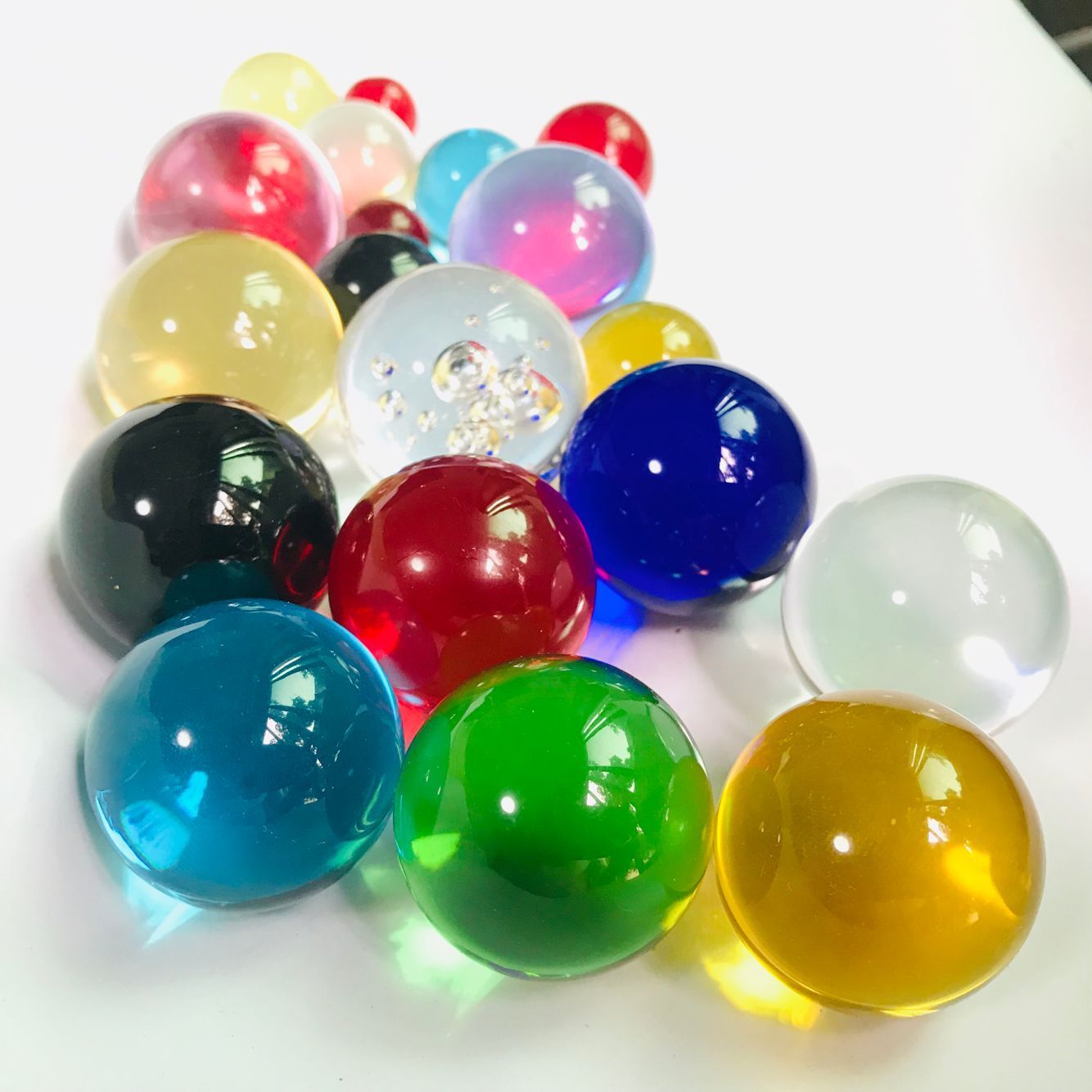 3 Inches of Acrylic Contact Juggling Ball - 75mm