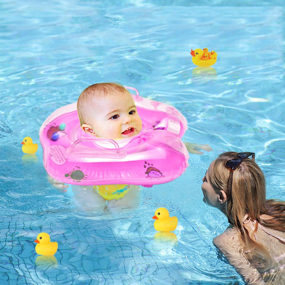 Infant Baby Neck Floats for Bathtub, Designed for Babies 2+ Months (6 - 24lbs)