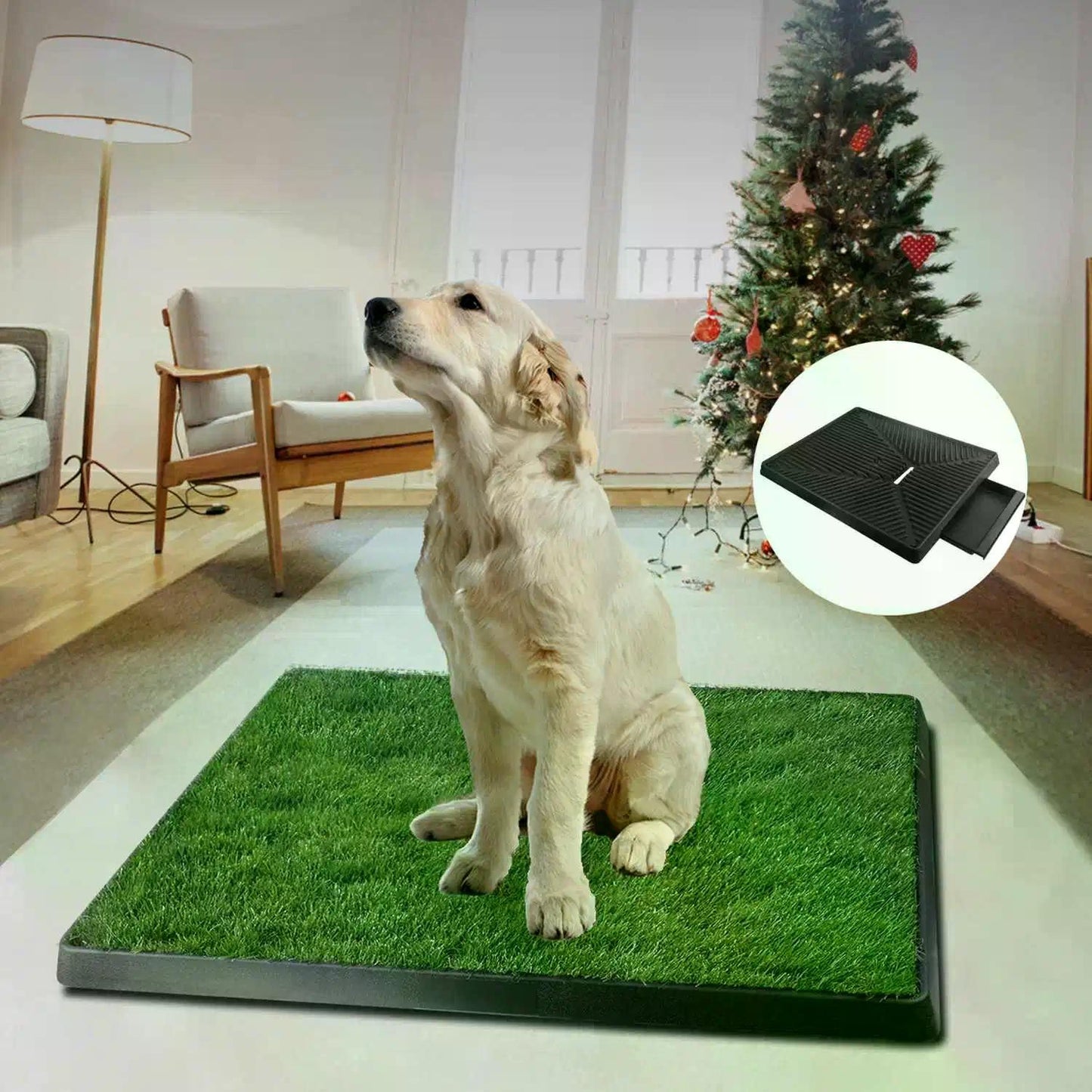 Dog Toilet Training Artificial Grass Mat Pet Cat Toilet Trainer Mat Dog Toilet Tray Lawn