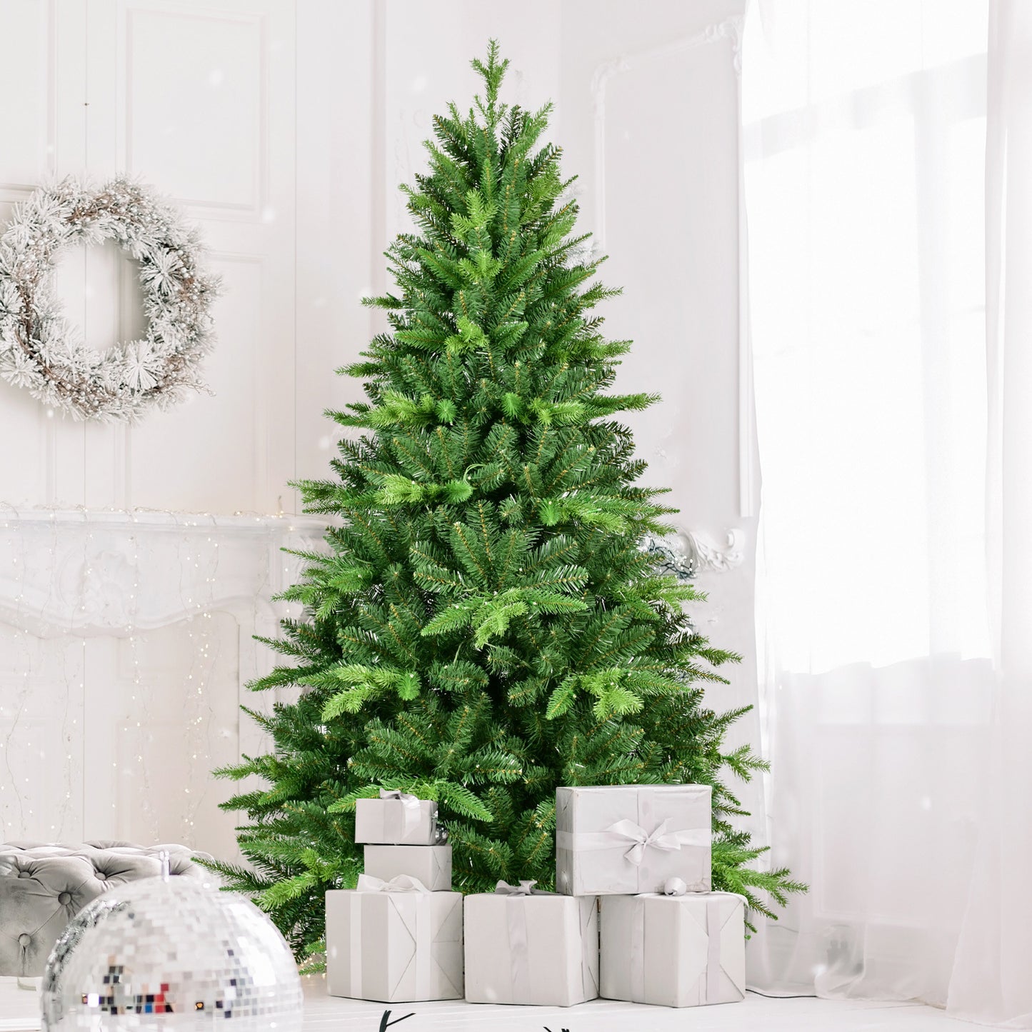 5FT PE&PVC Prelit Christmas Tree