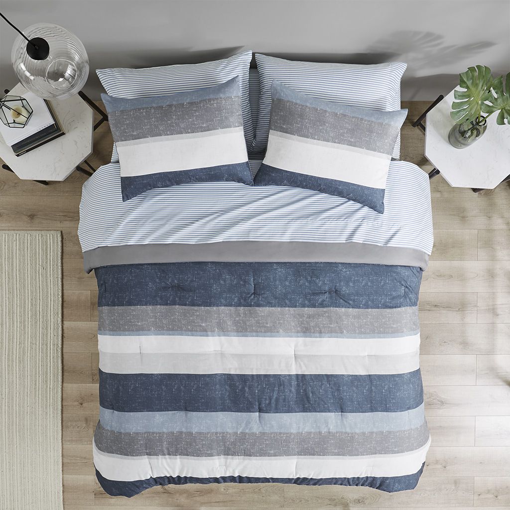 Twin Comforter Set with Bed Sheets