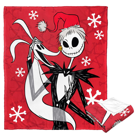 Disney / Nightmare Before Christmas, Merry Madness, Silk Touch Throw Blanket, 50"x60"