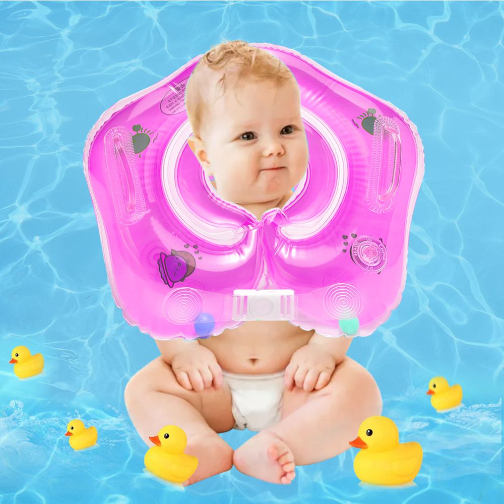 Infant Baby Neck Floats for Bathtub, Designed for Babies 2+ Months (6 - 24lbs)