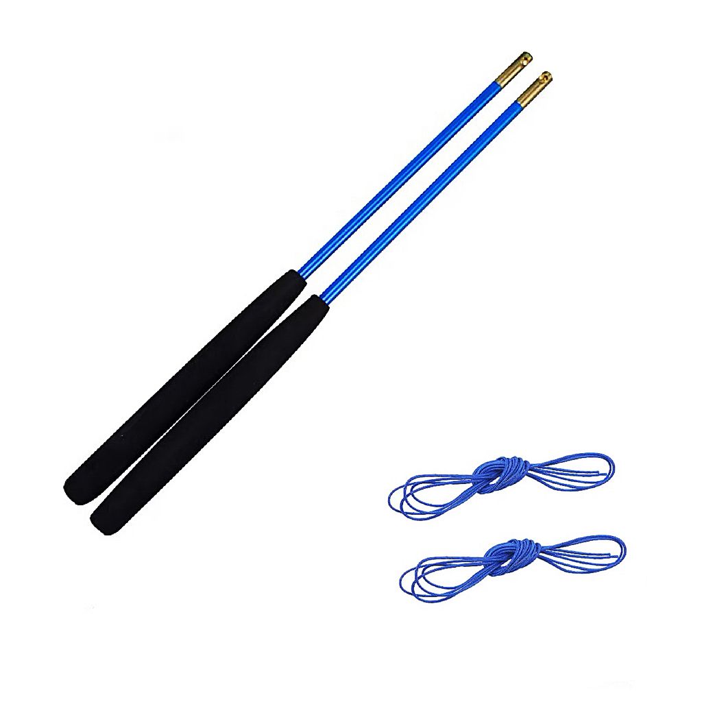 DSJUGGLING Fiberglass Diablo Sticks, Chinese Yoyo Diabolo Handsticks with Pro Slide diabolo String Set