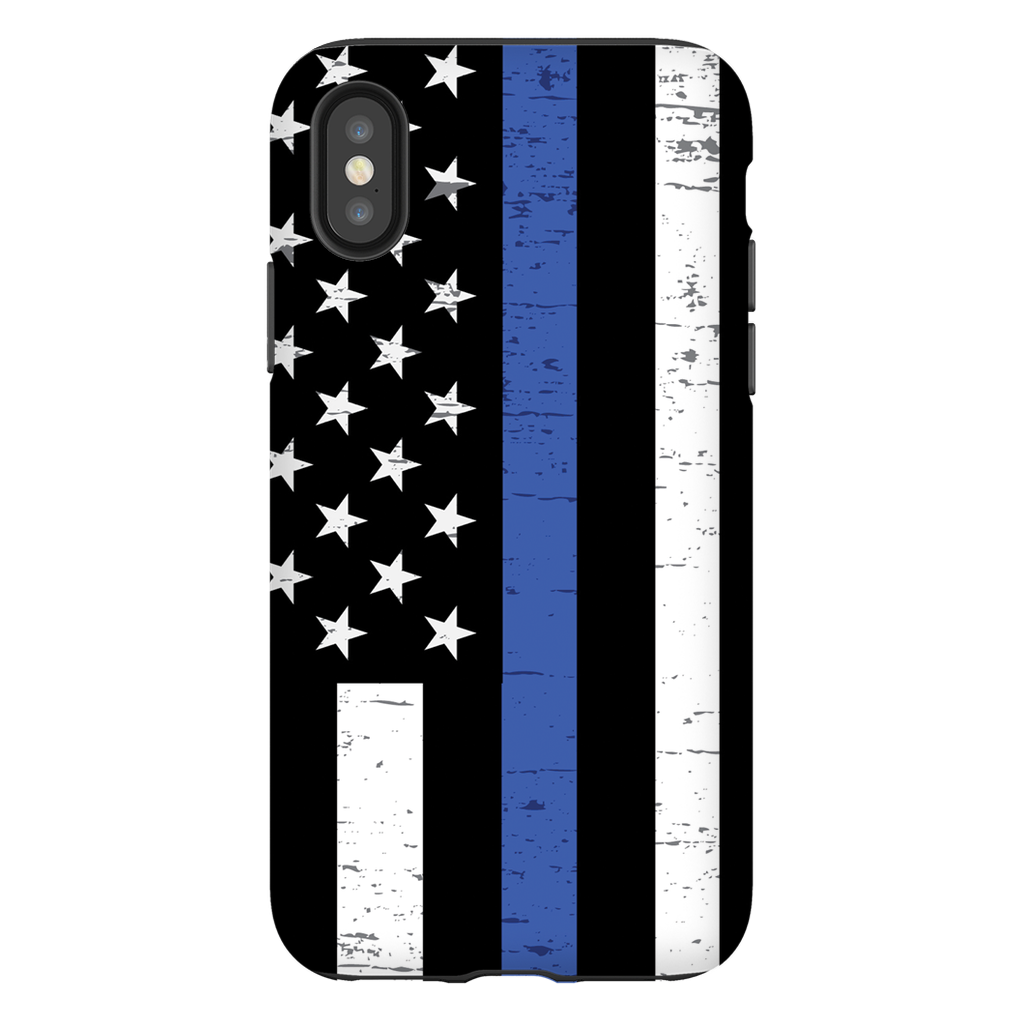 Thin Blue Line Phone Cases
