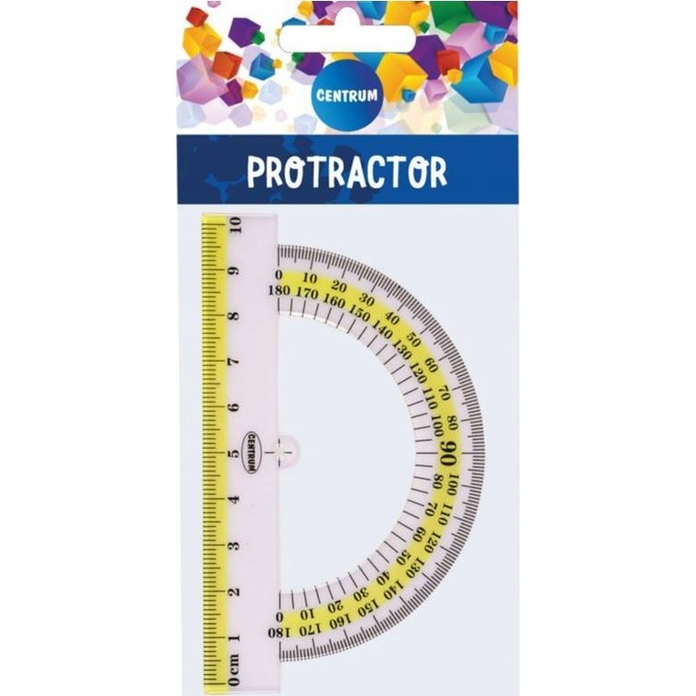 Centrum Szögmérő műanyag 180 fokos (80729) (CE80729)